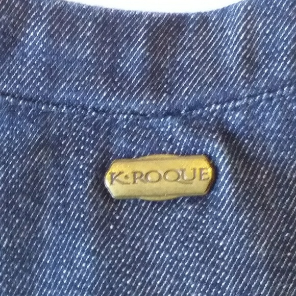 K. ROQUE Women's Dress Blue Denim Size 4 - Picture 7 of 8